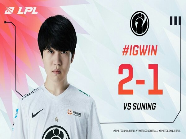 LPL Summer Split 2021: Tanpa TheShy, IG Menang Tipis 2-1 atas Suning