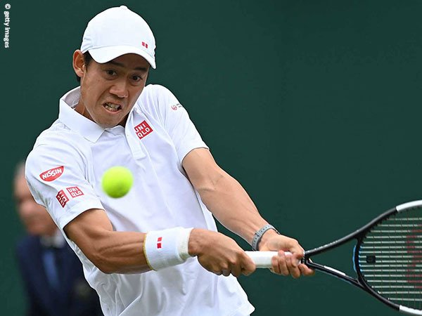 Kei Nishikori amankan satu tiket menuju babak kedua Wimbledon 2021