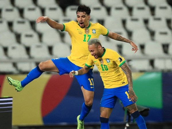 Lucas Paqueta antar Brasil ke final Copa America 2021.