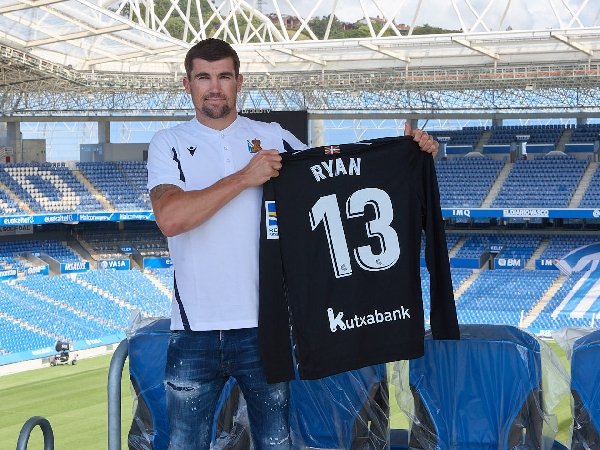 Mathew Ryan menandatangani kontrak dua tahun dengan Real Sociedad