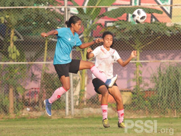 Persiapan timnas wanita Indonesia untuk tampil di Piala AFC