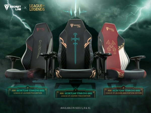 Secretlab dan Riot Games Rilis Kursi Gaming Bertema League of Legends