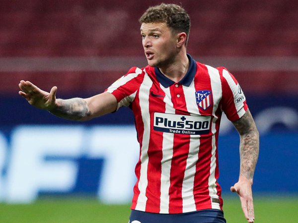 Bek sayap Atletico Madrid, Kieran Trippier.