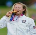 Nelly Korda Torehkan Sejarah usai Raih Medali Emas di Olimpiade Tokyo