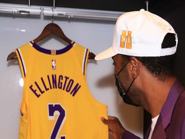 Pemain anyar Los Angeles Lakers, Wayne Ellington.