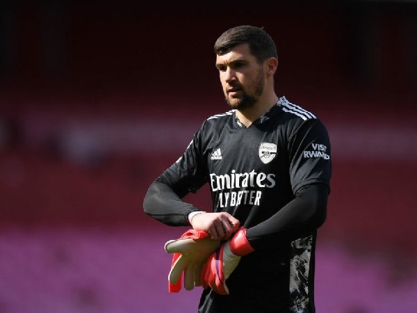 Mathew Ryan bermain untuk Arsenal pada paruh kedua musim lalu