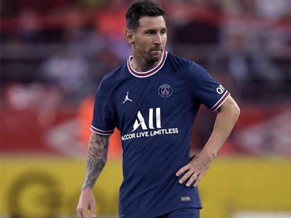 Penyerang Paris Saint-Germain, Lionel Messi.