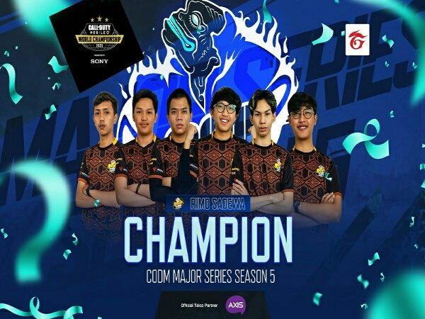 Juara CoDM Major Series S5, Rimo Sadewa Tembus Pentas Dunia CoD