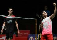 Viktor Axelsen Versus Kento Momota di Final Denmark Open 2021