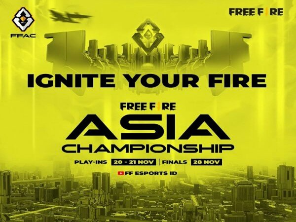 Jadwal dan Tim yang Bertarung di Free Fire Asia Championship 2021