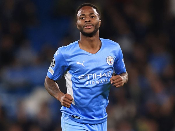 Winger Manchester City, Raheem Sterling.