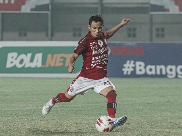 Pemain bertahan Bali United, Dias Angga Putra