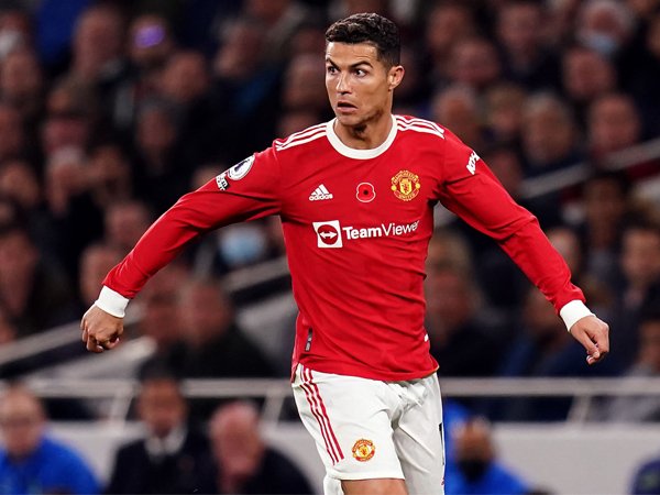 Penyerang Manchester United, Cristiano Ronaldo.