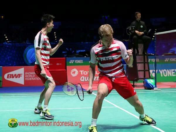 Kalahkan The Babbies, Kevin/Marcus Juara German Open 2021