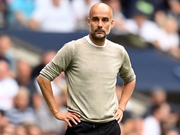 Manajer Manchester City, Pep Guardiola.