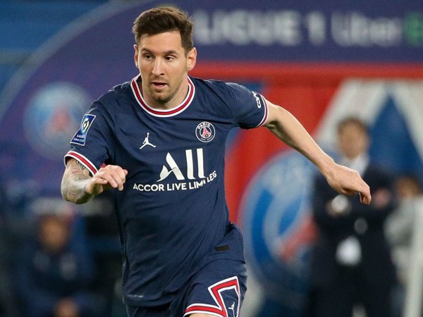 Penyerang Paris Saint-Germain, Lionel Messi.