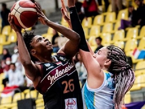 Pemain Timnas Basket Putri Indonesia, Kimberly Pierre-Louis.