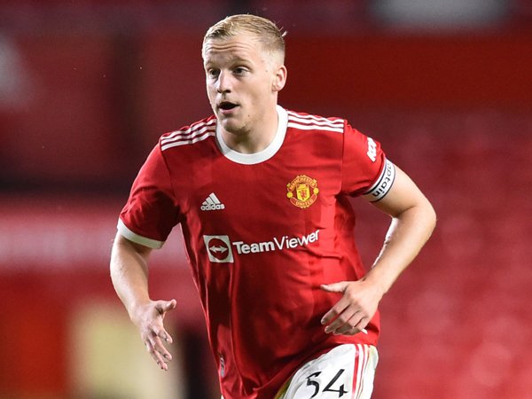 Gelandang Manchester United, Donny Van de Beek.