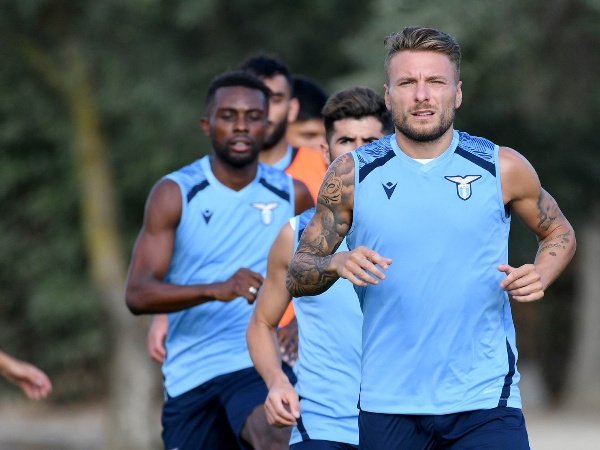 Lazio saling salahkan dengan timnas Italia soal cedera Immobile