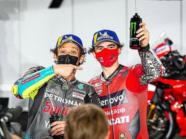 Francesco Bagnaia, Valentino Rossi