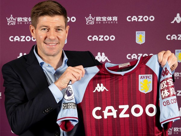 Manajer Aston Villa, Steven Gerrard.