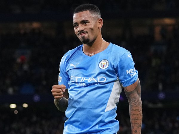 Penyerang Manchester City, Gabriel Jesus.