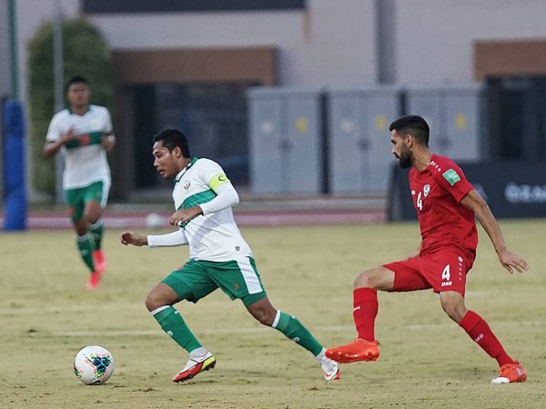 Laga timnas Indonesia vs Afghanistan