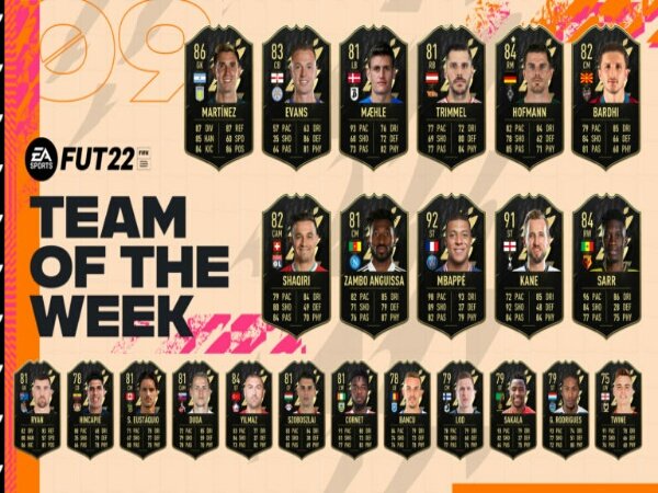 EA Sports Ungkap TOTW 9 FIFA 22 Ultimate Team