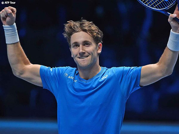 Casper Ruud siap hadapi tantangan Daniil Medvedev di semifinal ATP Finals 2021