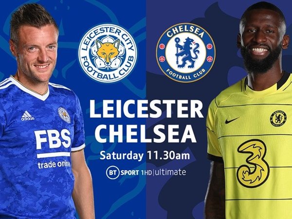 Chelsea vs Leicester City (Sumber: BT Sport)