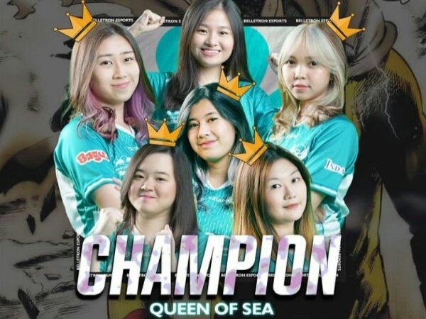 Juara Ladies Series SEA, Belletron Era Angkat Piala Queen of SEA