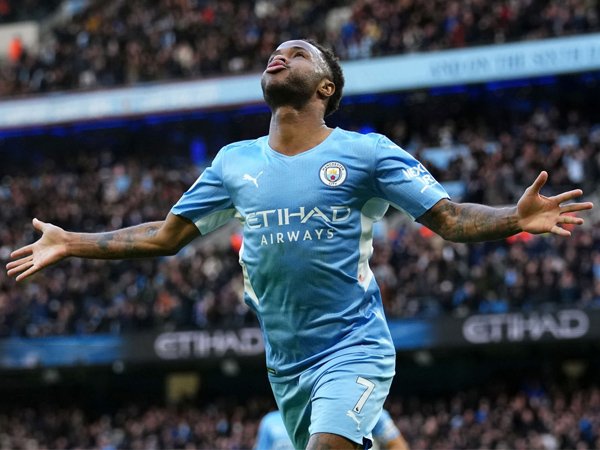 Winger Manchester City, Raheem Sterling.