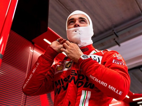 Charles Leclerc sebut Ferrari dibantu dewi fortuna pada GP Qatar.