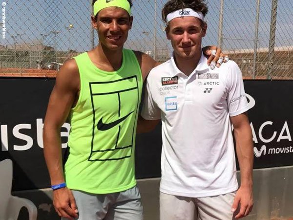 Casper Ruud kagumi karakter Rafael Nadal yang menginspirasi