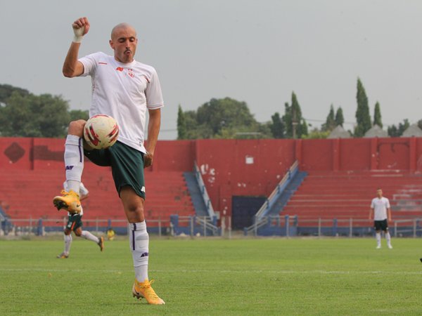 Penyerang Persik Kediri, Yossef Ezzejjari akan coba dimatikan Madura United