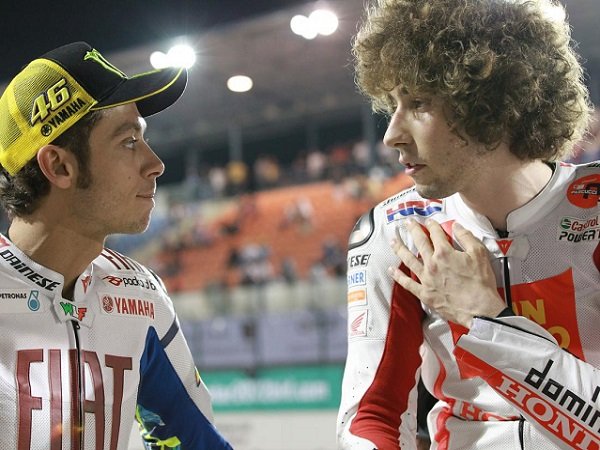 Valentino Rossi, Marco Simoncelli