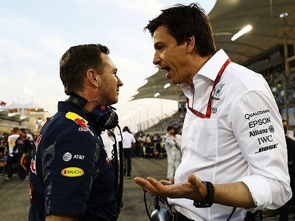 Toto Wolff, Mercedes, Christian Horner, Red Bull