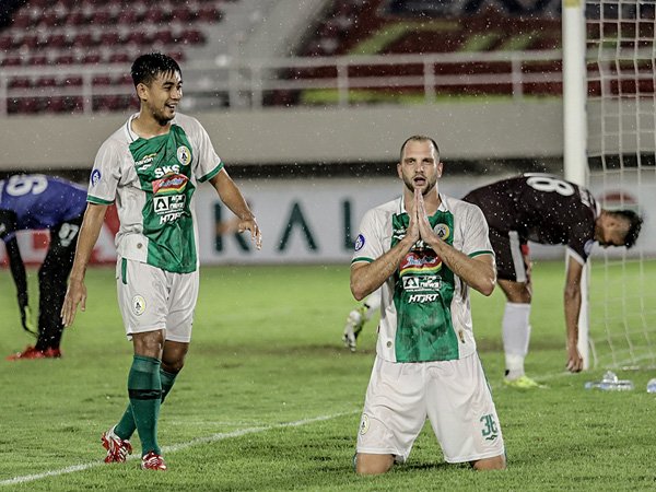 Penyerang PSS Sleman, Nemanja Kojic dipastikan absen kontra Persita Tangerang