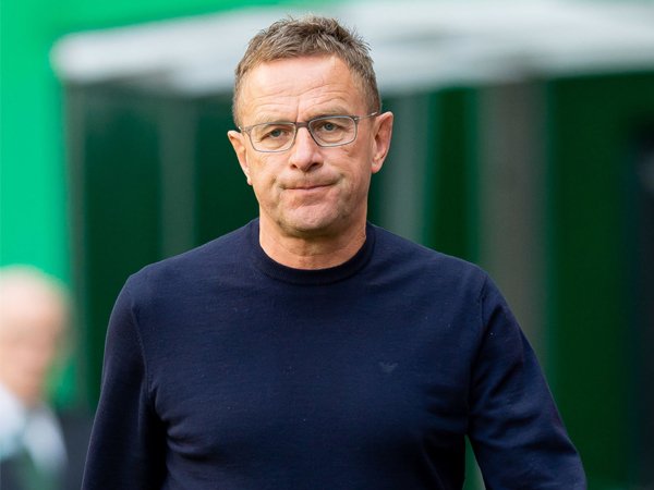 Manajer interim Manchester United, Ralf Rangnick.