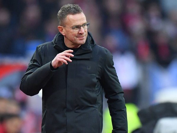 Manajer interim Manchester United, Ralf Rangnick.