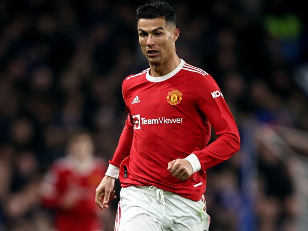 Penyerang Manchester United, Cristiano Ronaldo.