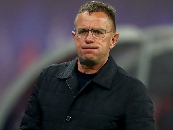 Manajer interim Manchester United, Ralf Rangnick.