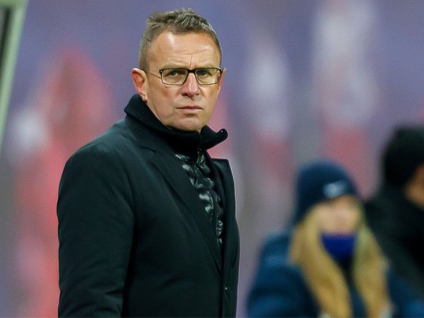 Manajer interim Manchester United, Ralf Rangnick.