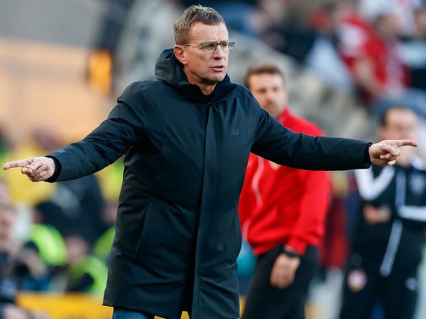 Manajer interim Manchester United, Ralf Rangnick.