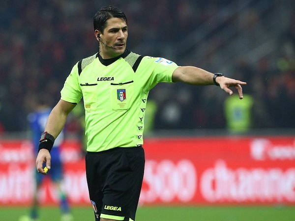 Wasit Laga AC Milan vs Sassuolo