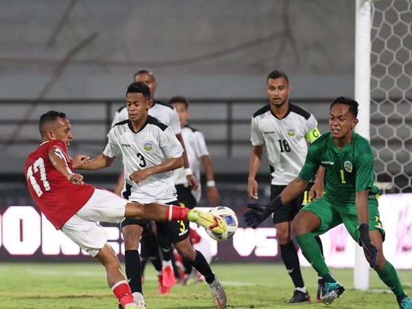 Pertandingan timnas Indonesia kontra Timor Leste