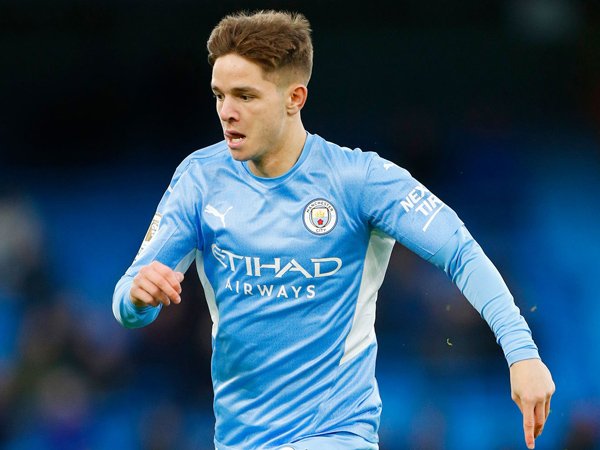 Gelandang Manchester City, James McAtee.