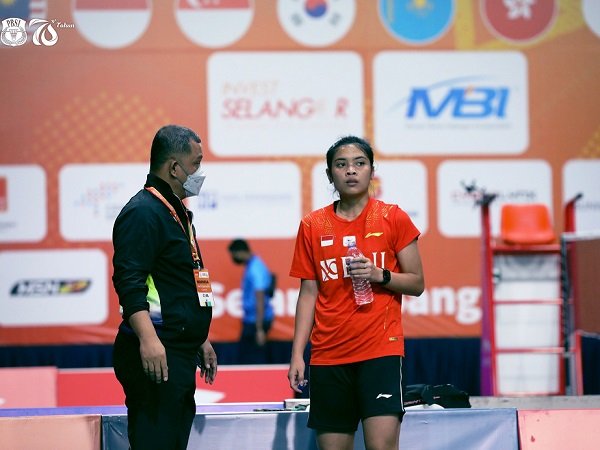 Jepang Mundur, Tim Putri Indonesia ke Final Kejuaraan Beregu Asia 2022