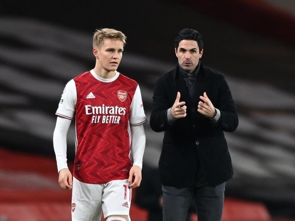 Martin Odegaard Didukung Arteta Untuk Jadi Kapten Baru Arsenal | Liga ...