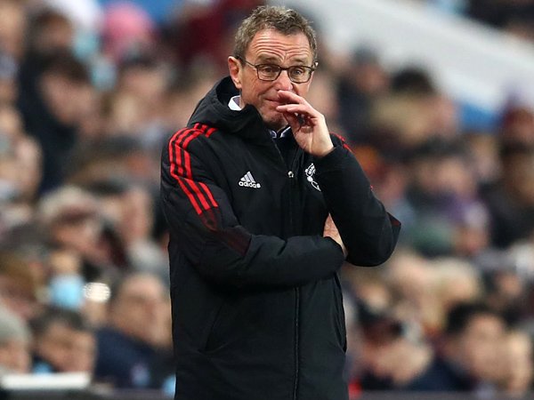 Manajer interim Manchester United, Ralf Rangnick.